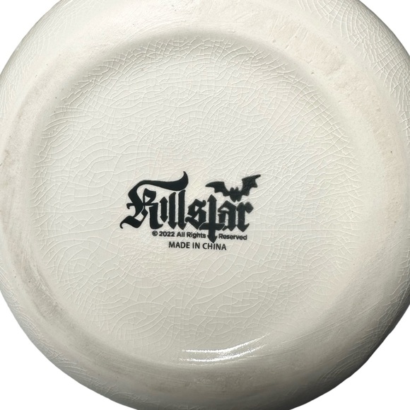 Killstar Teapot 48oz Ghost Kitty White Porcelain - Picture 7 of 8